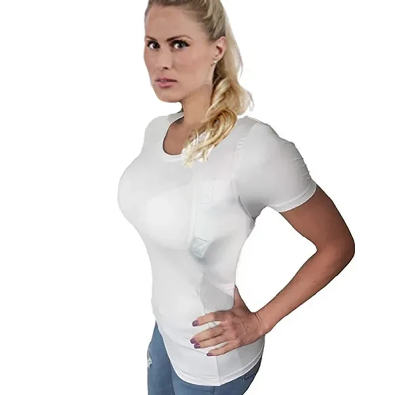 MEN/WOMEN'S CONCEALED LEATHER HOLSTER T-SHIRT✨