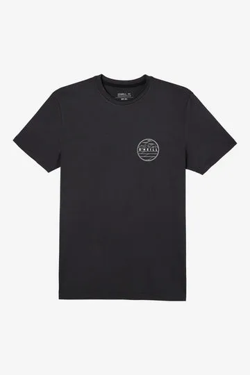 O'Neill TRVLR UPF Tee-Heather Black