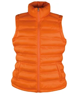 Orange - Women's ice bird padded gilet