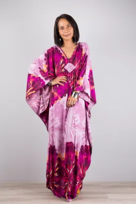 Pink Kaftan Maxi Dress