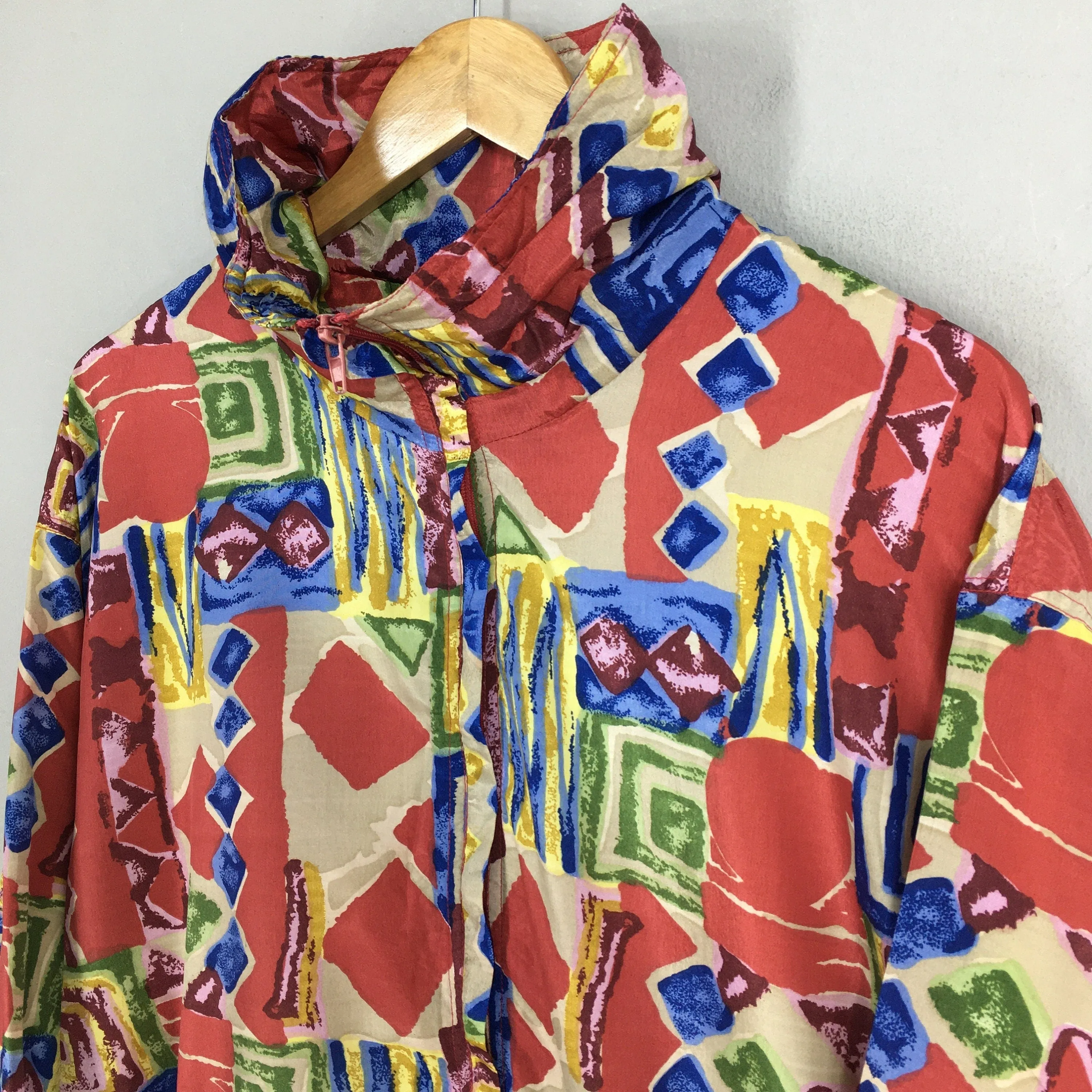 Pop Art Geometrical Retro Jacket Medium