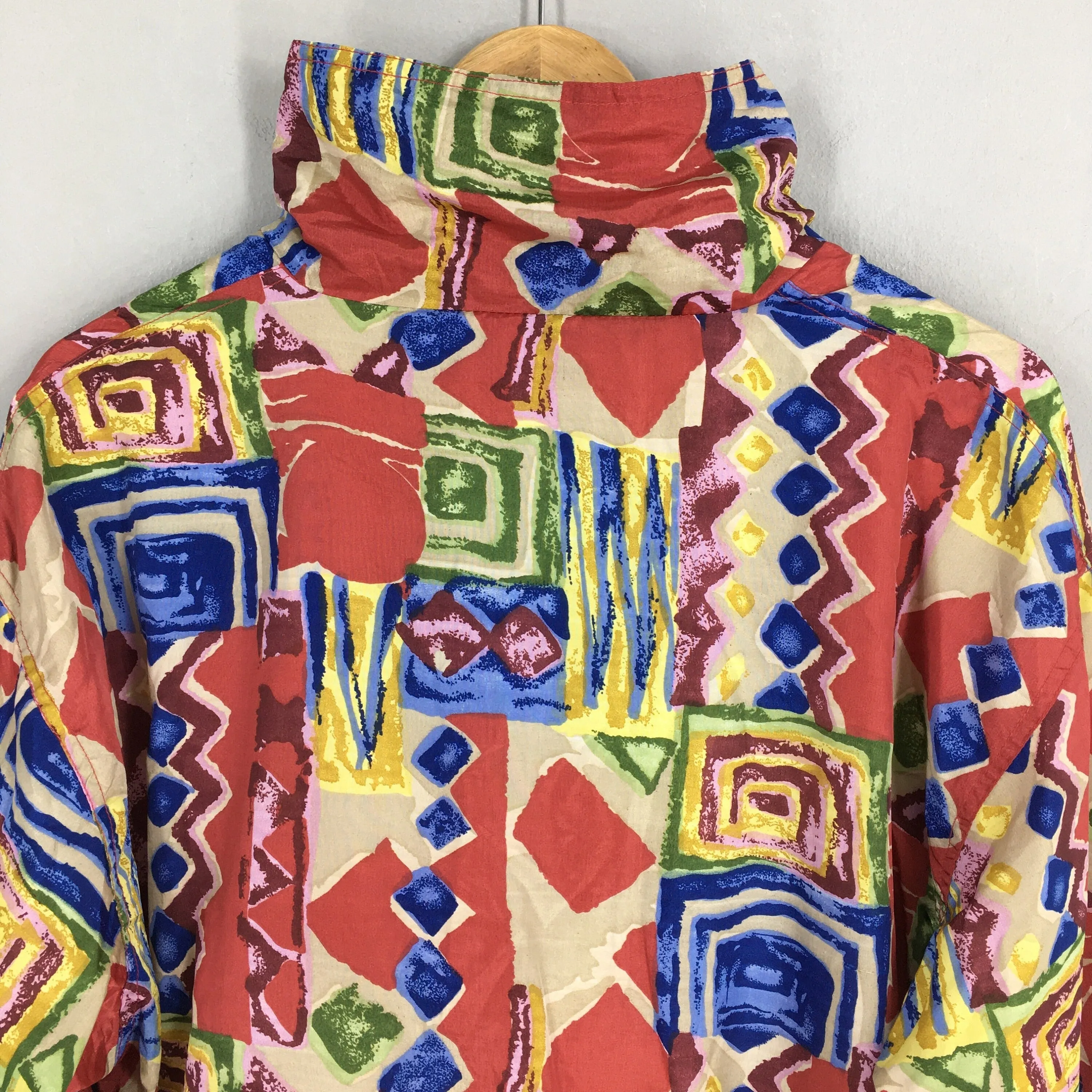 Pop Art Geometrical Retro Jacket Medium