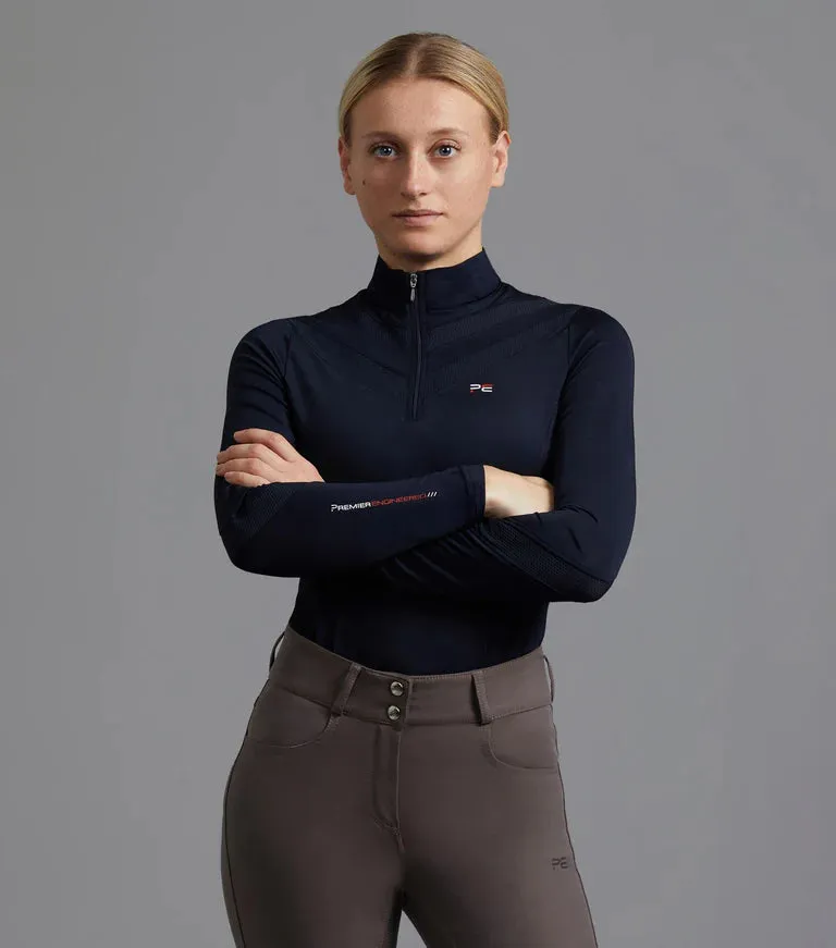 Premier Equine Arclos Ladies Technical Long Sleeve Riding Top