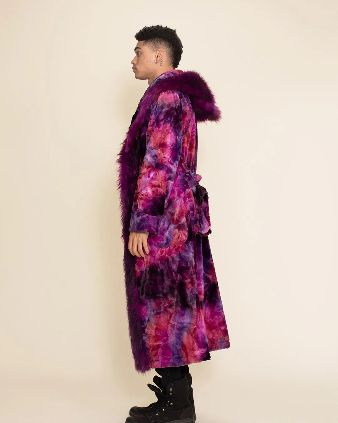 Purple Panther Classic Faux Fur Style Robe | Men's