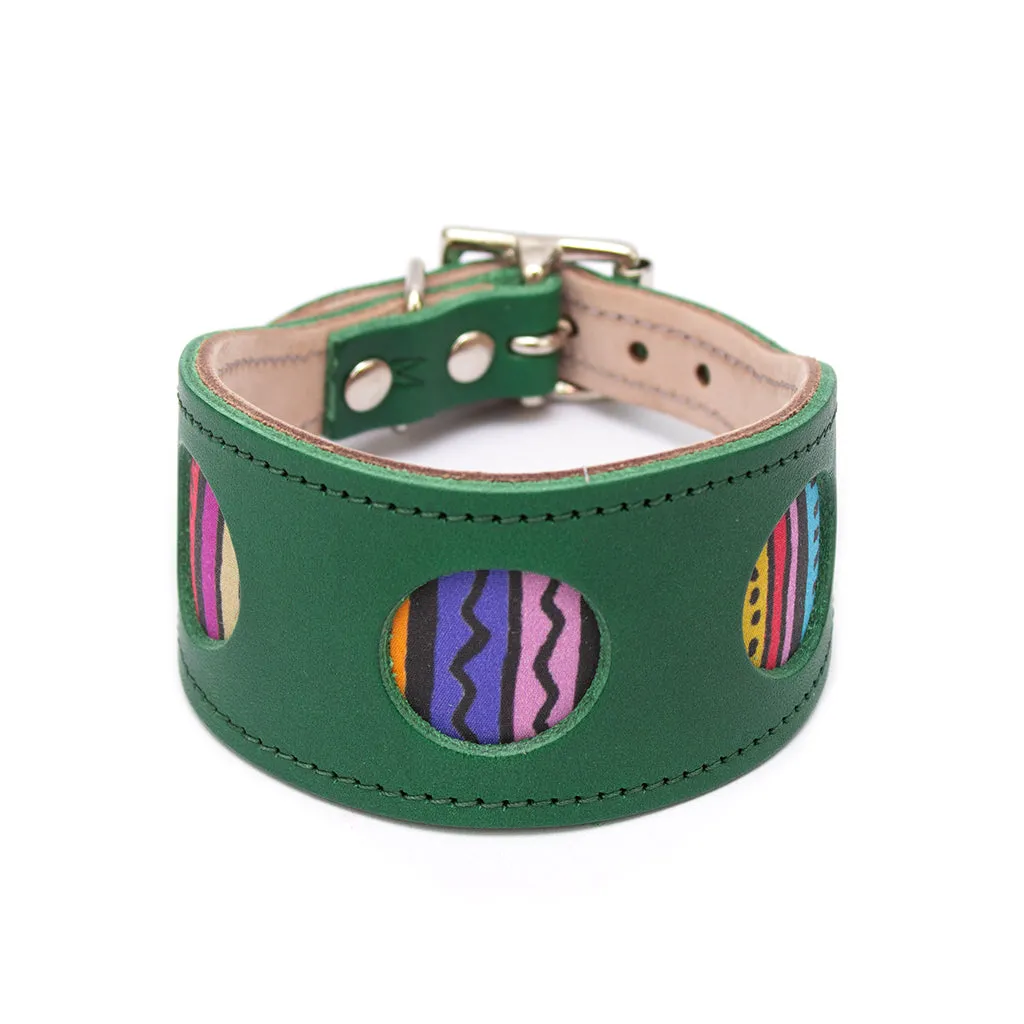 Rainbow Stripe Hound Collar