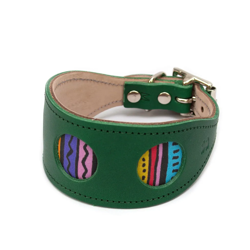 Rainbow Stripe Hound Collar