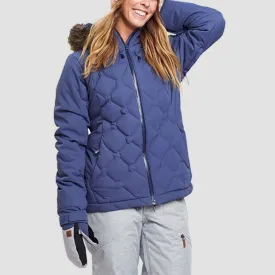 Roxy Breeze Snow Jacket Crown Blue - Womens