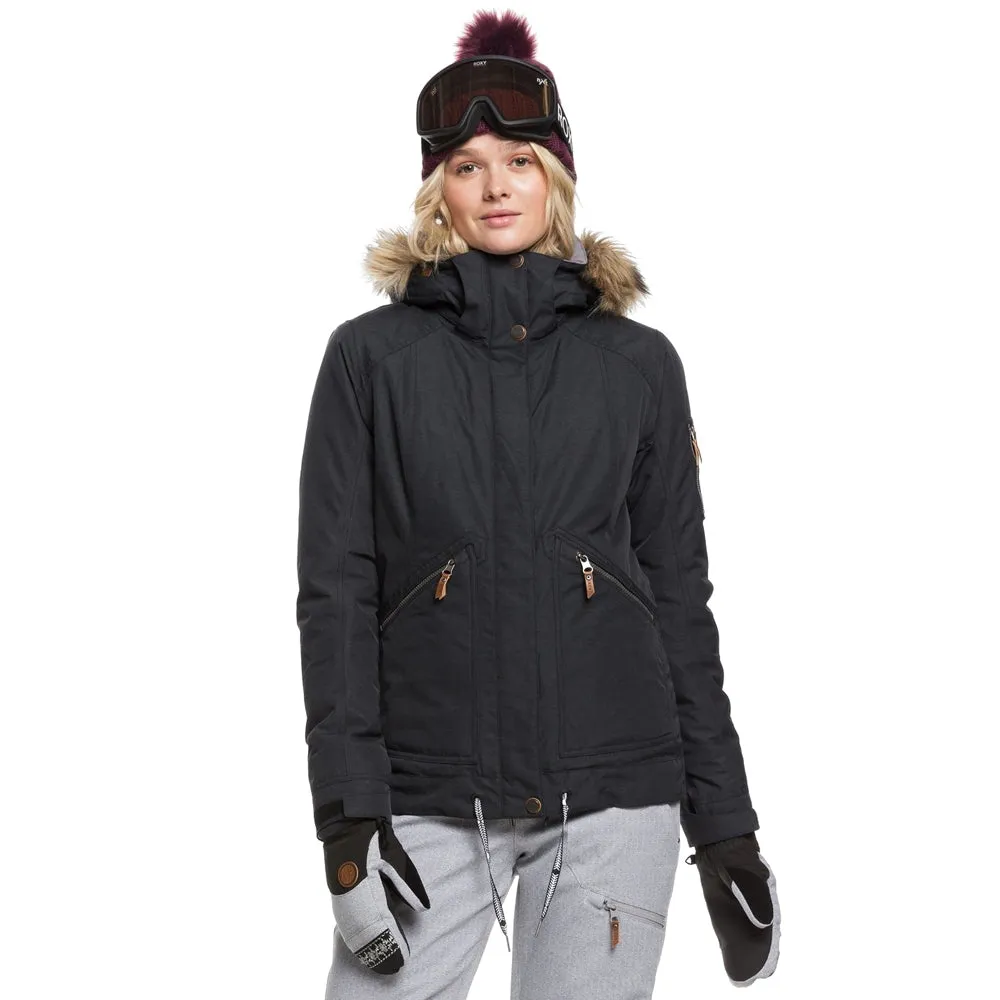 Roxy Meade Snowboard/Ski Jacket - True Black