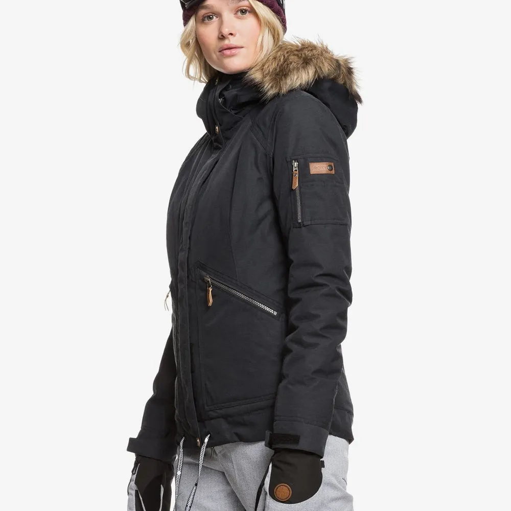 Roxy Meade Snowboard/Ski Jacket - True Black