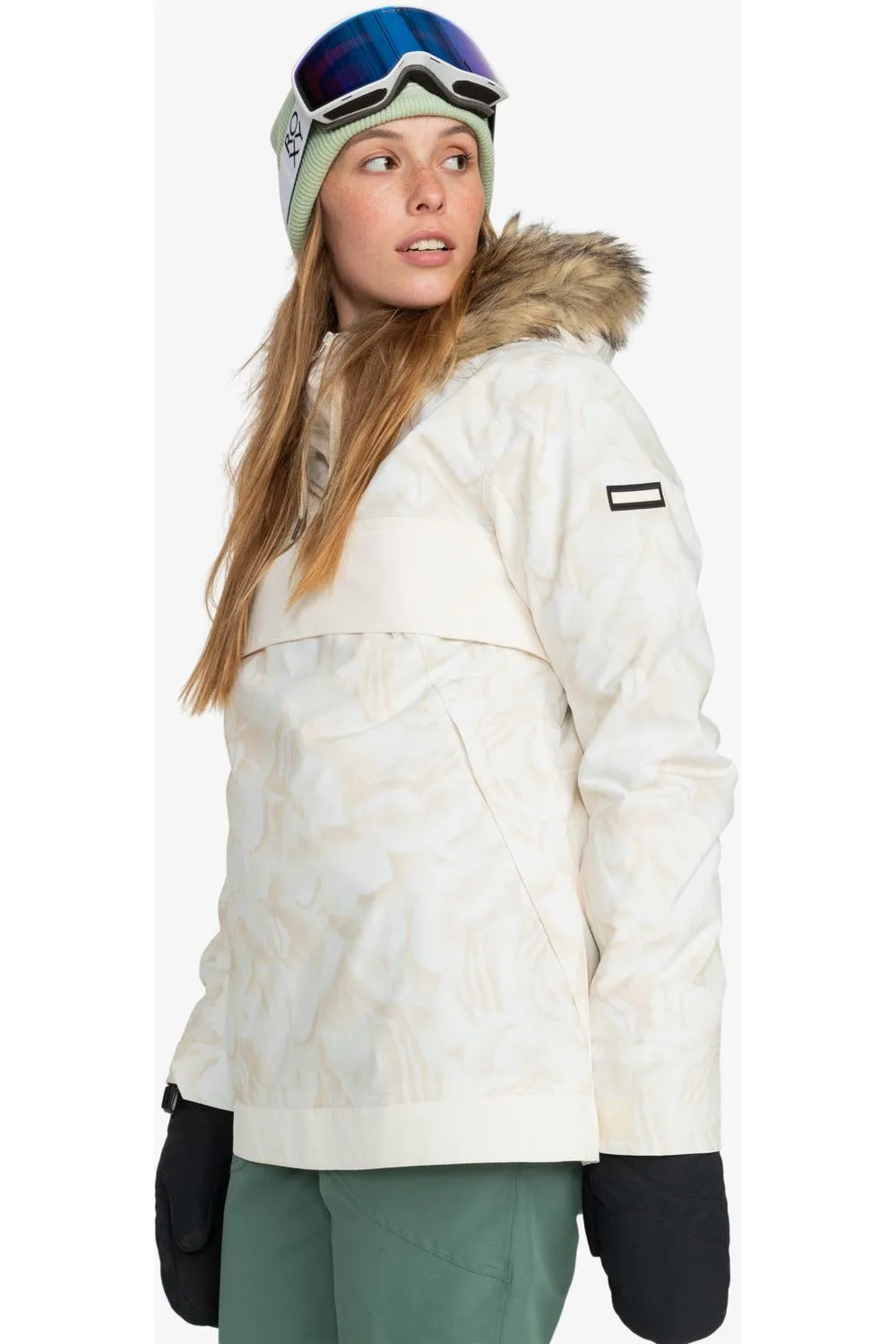 Roxy Shelter Snow Jacket Egret Glow