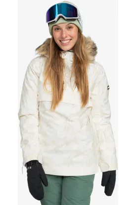 Roxy Shelter Snow Jacket Egret Glow