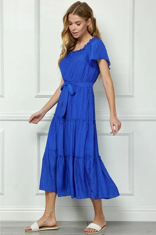 Royal Blue Midi