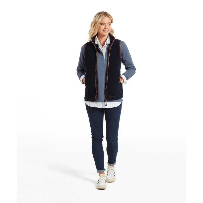 Schoffel Ladies Lyndon Fleece Gilet - Navy