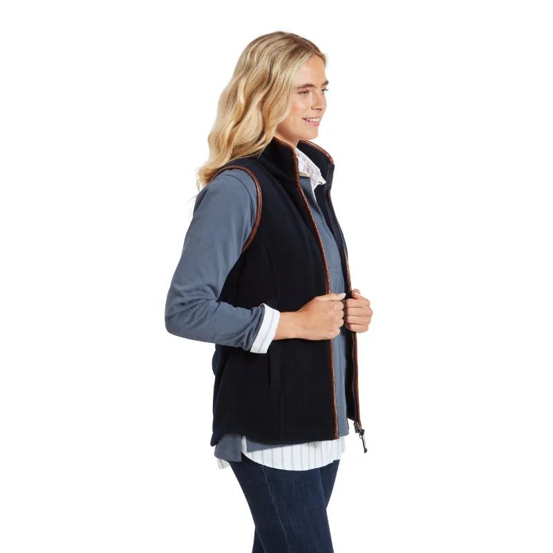 Schoffel Ladies Lyndon Fleece Gilet - Navy