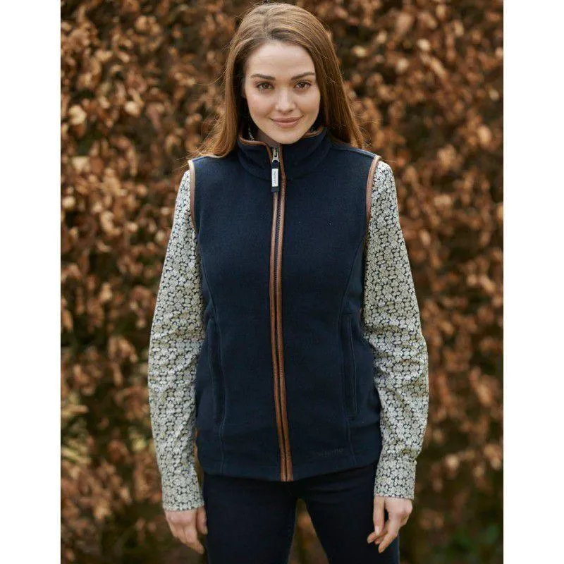 Schoffel Ladies Lyndon Fleece Gilet - Navy