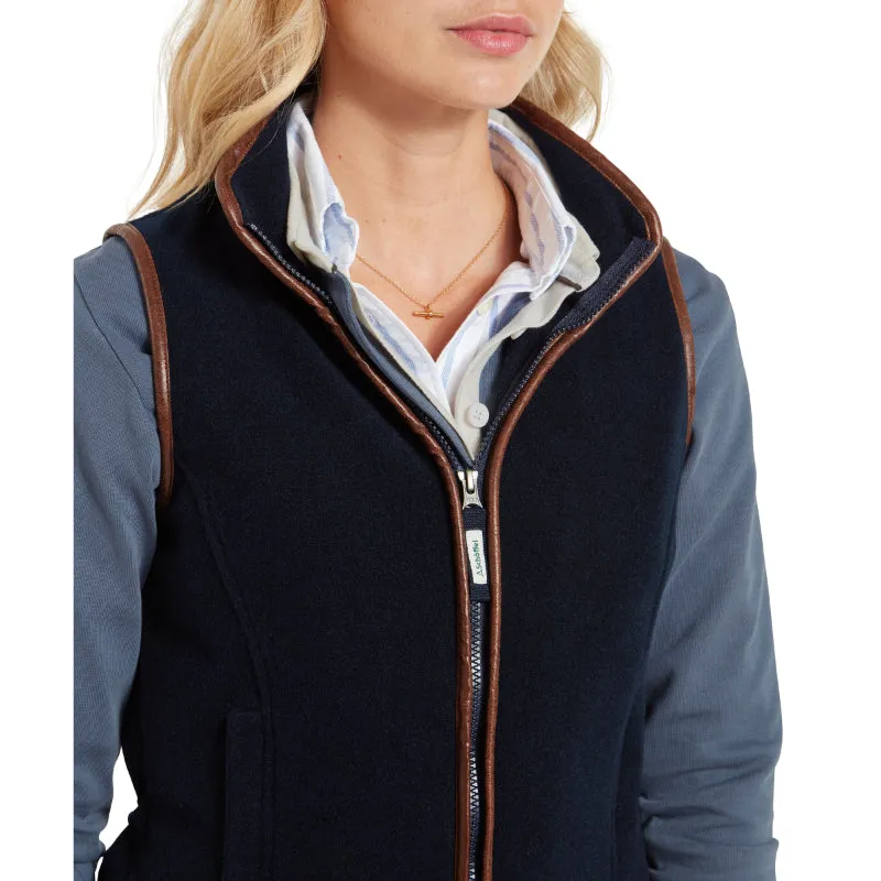 Schoffel Ladies Lyndon Fleece Gilet - Navy