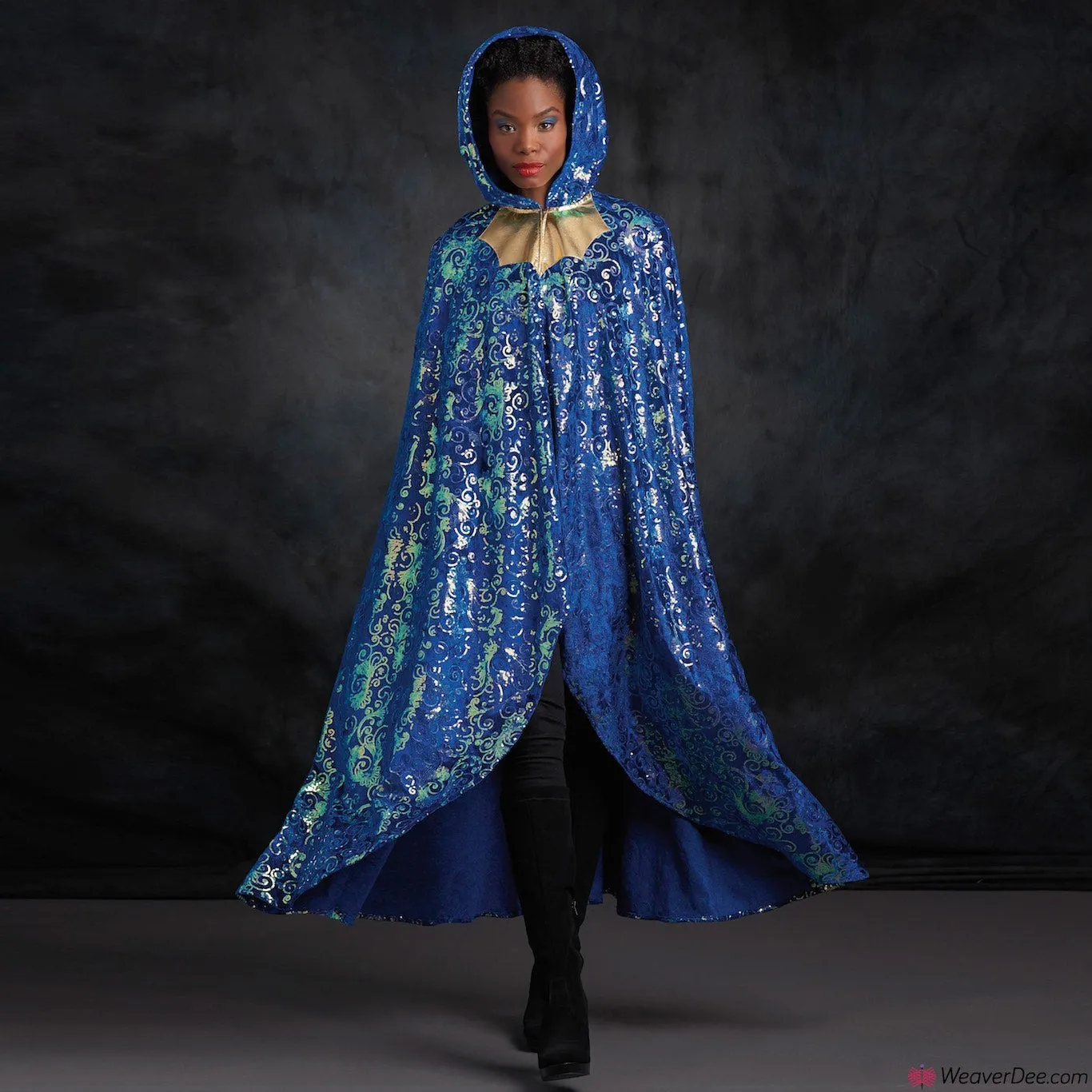 Simplicity Pattern S9008 Misses' Cape with Tie Costumes