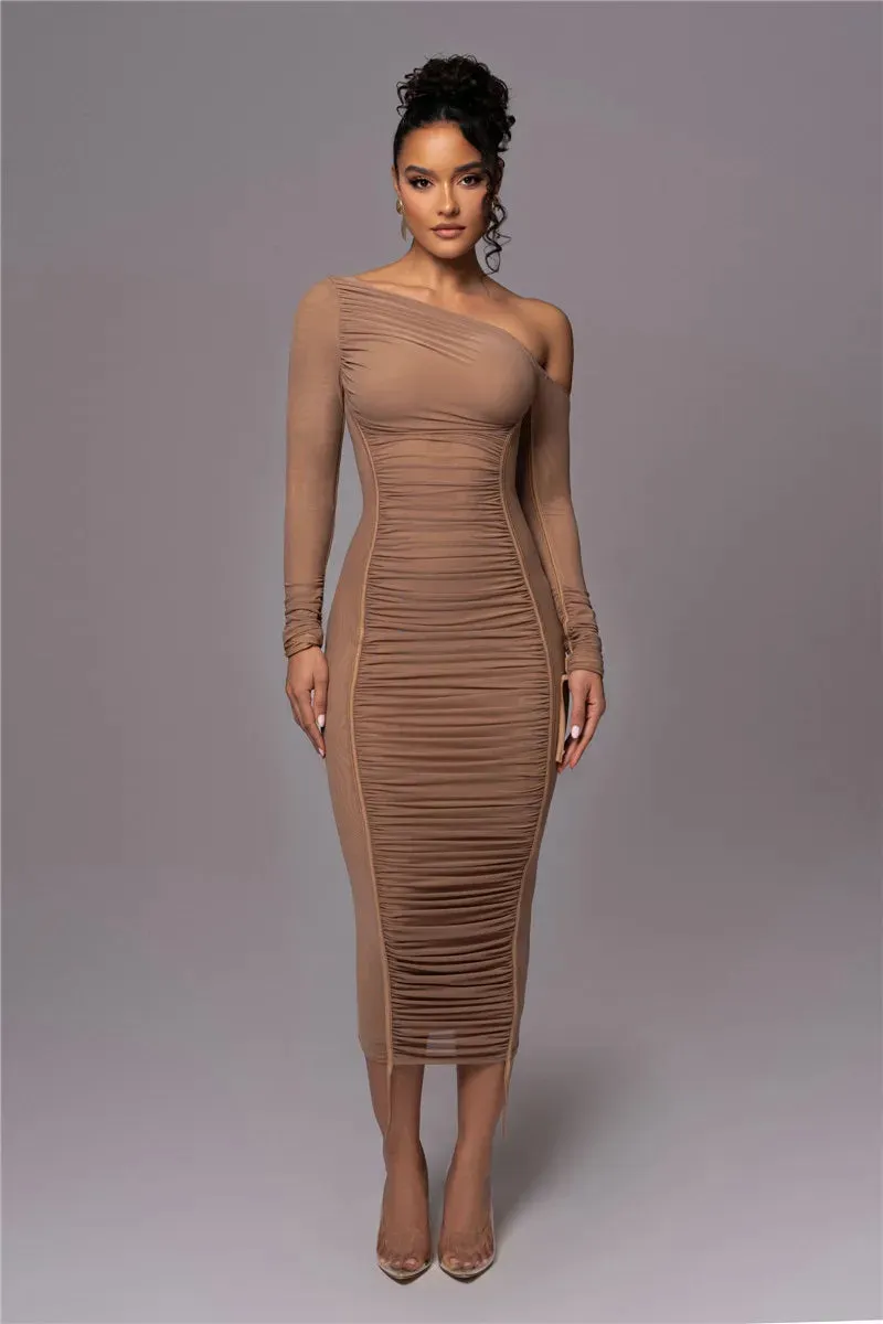 Slaying Saisha Mesh Bodycon Dress