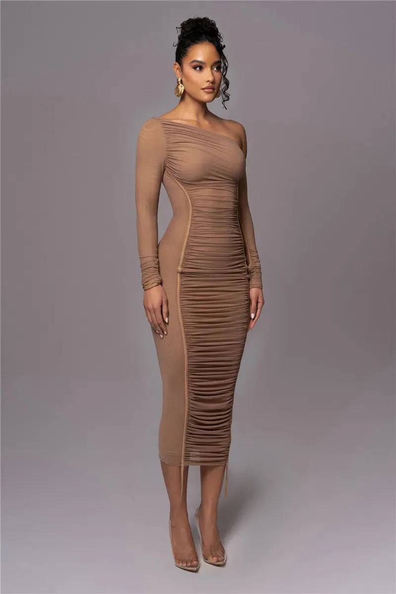 Slaying Saisha Mesh Bodycon Dress