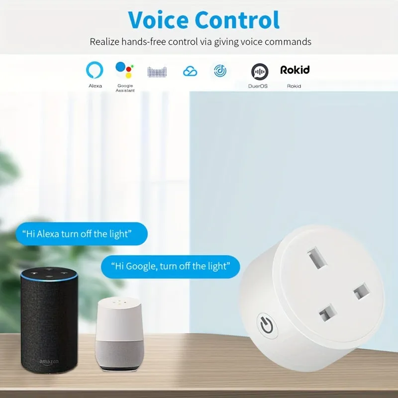 Smart WiFi Socket Plug UK 16A