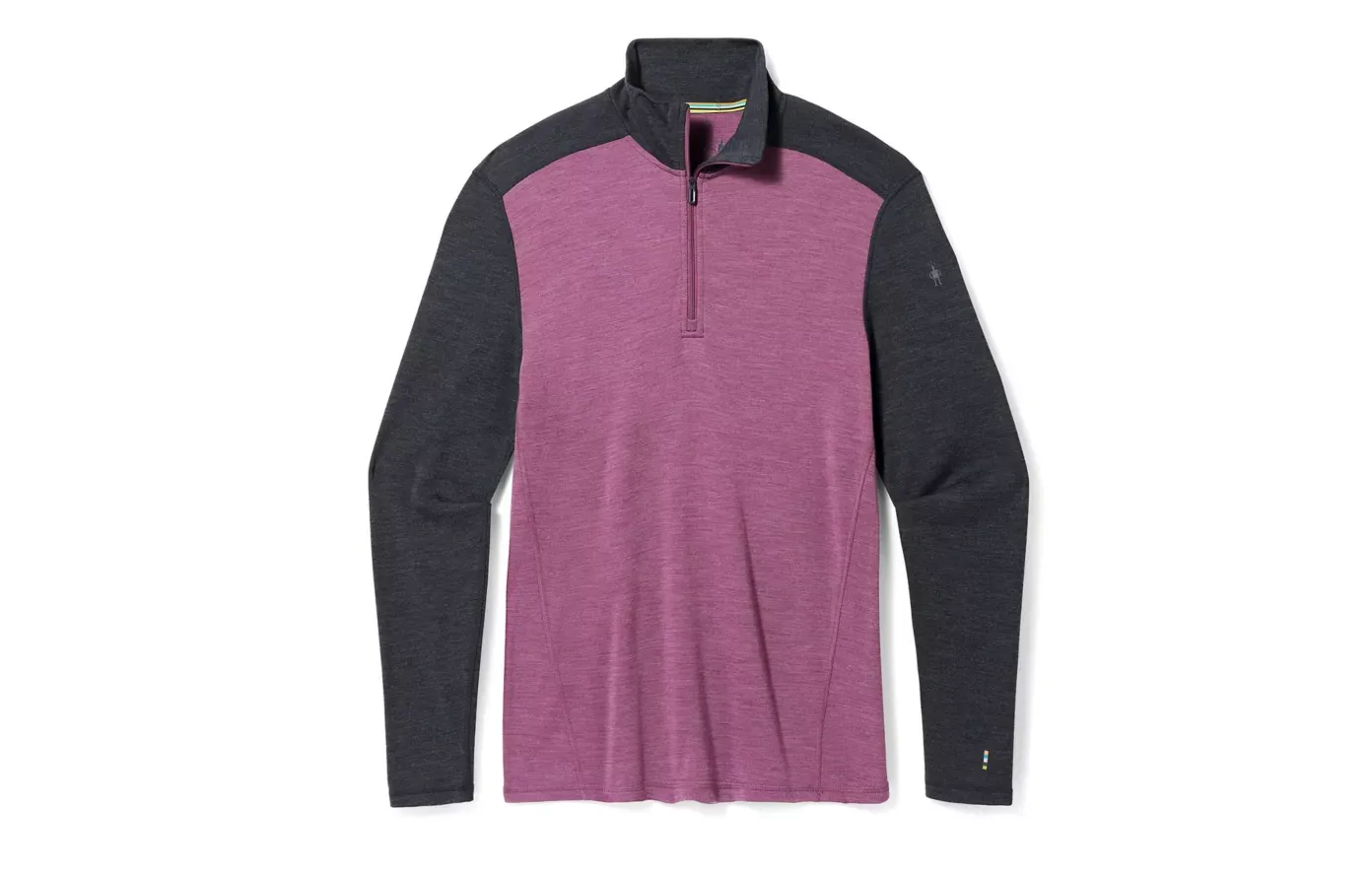 Smartwool | Classic Thermal Merino Base Layer 1/4 Zip | Men's | Purple Heather