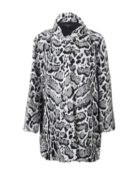 Snow Leopard Fur Coat