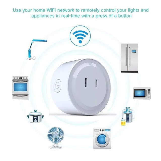 SP110 WiFi Smart Mini Plug (Works with Alexa and Google Assistant)