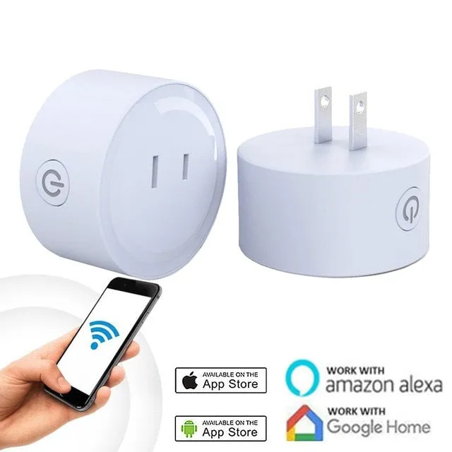 SP110 WiFi Smart Mini Plug (Works with Alexa and Google Assistant)