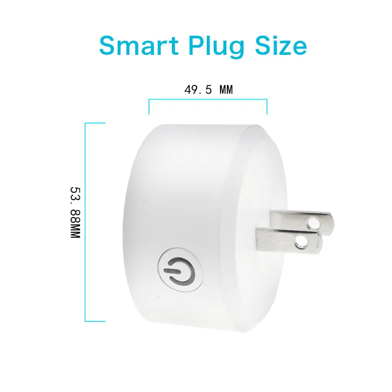 SP110 WiFi Smart Mini Plug (Works with Alexa and Google Assistant)