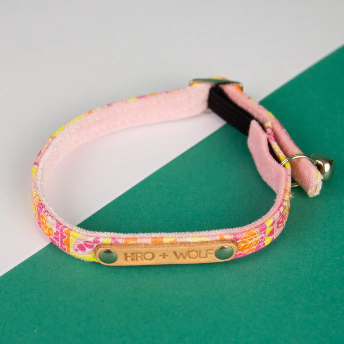 Summer Harvest Stretch Cat Collar