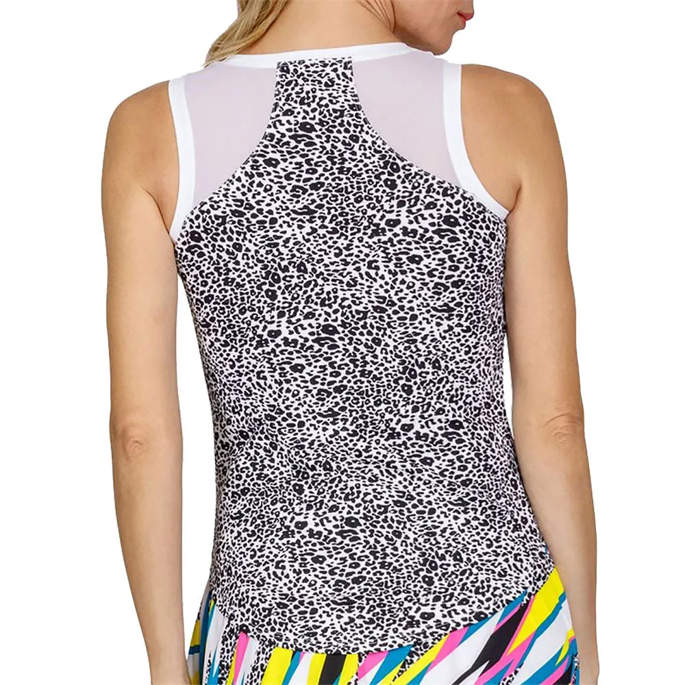 Tail Vivian U-Neck Teeny Black Womens Tennis Tank Top