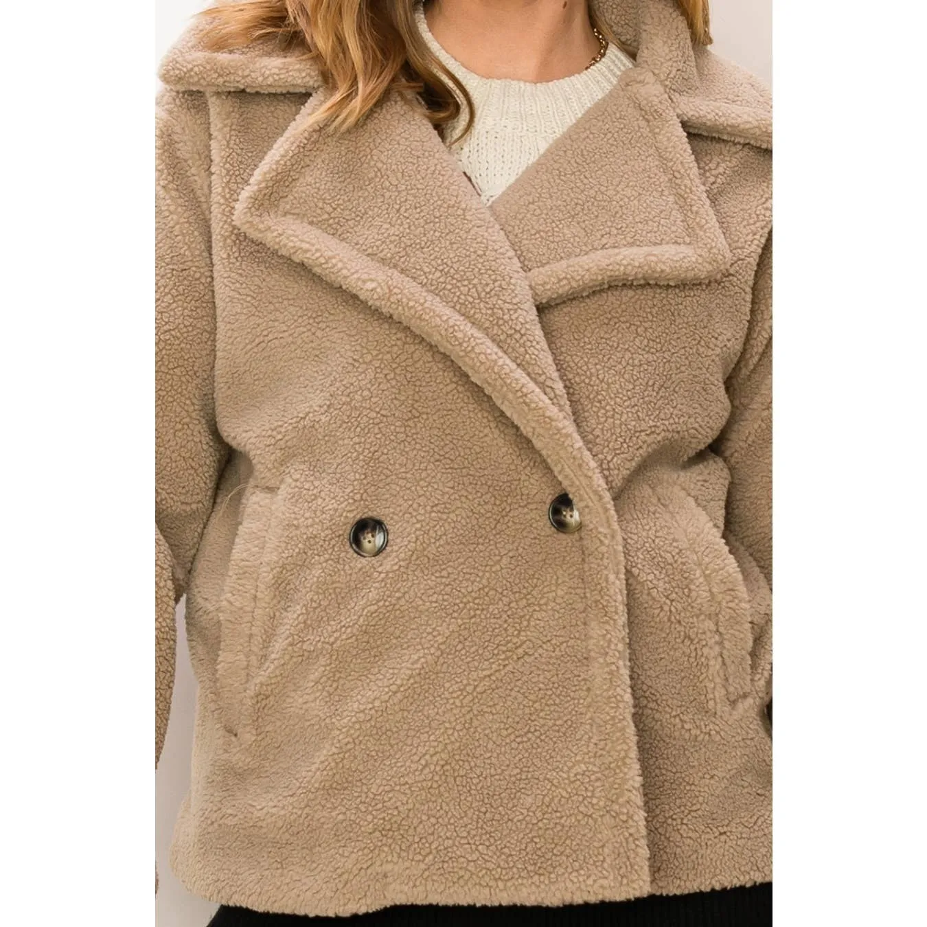 Teddy Fur Peacoat