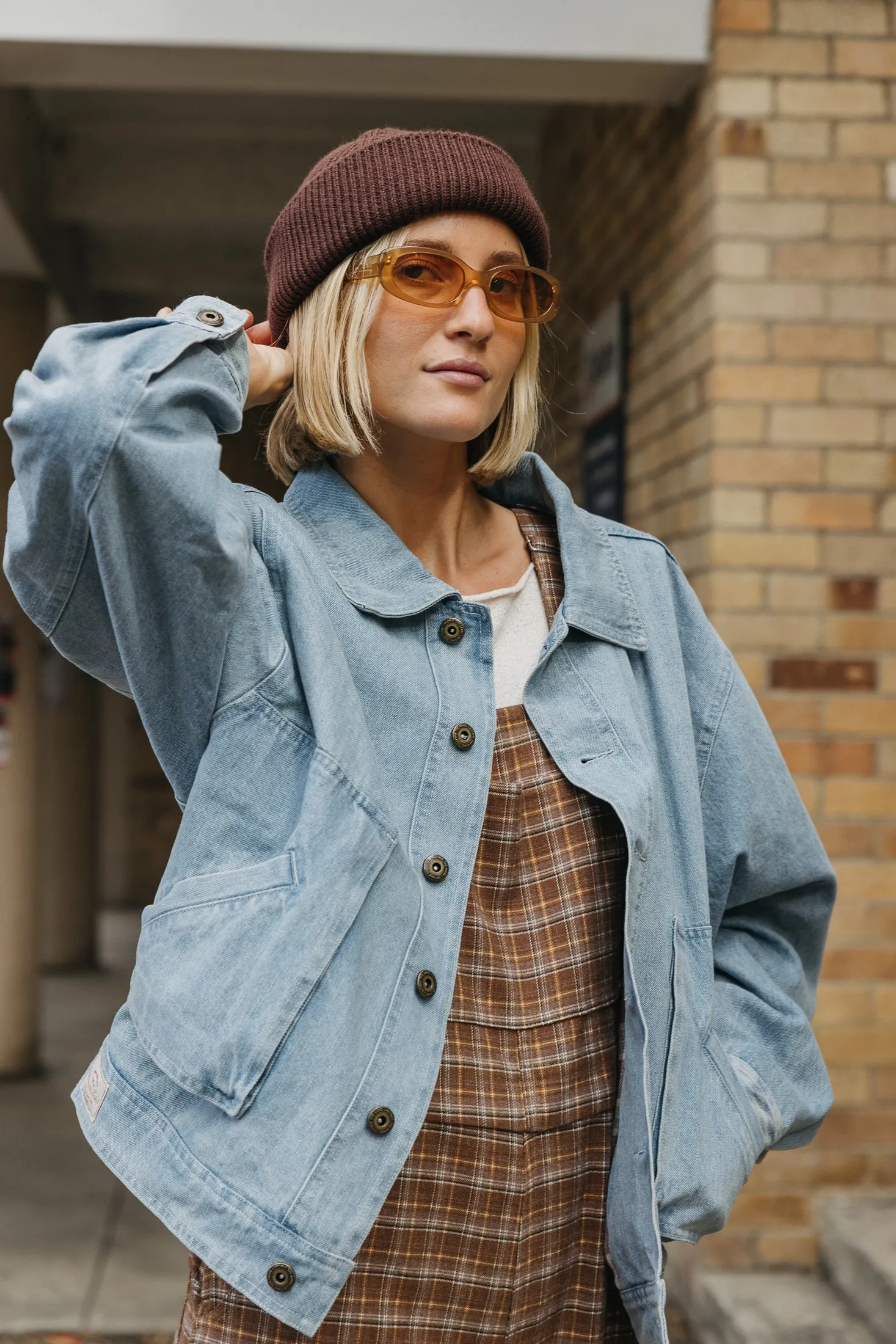 The 80's Ottway Denim Jacket - Women