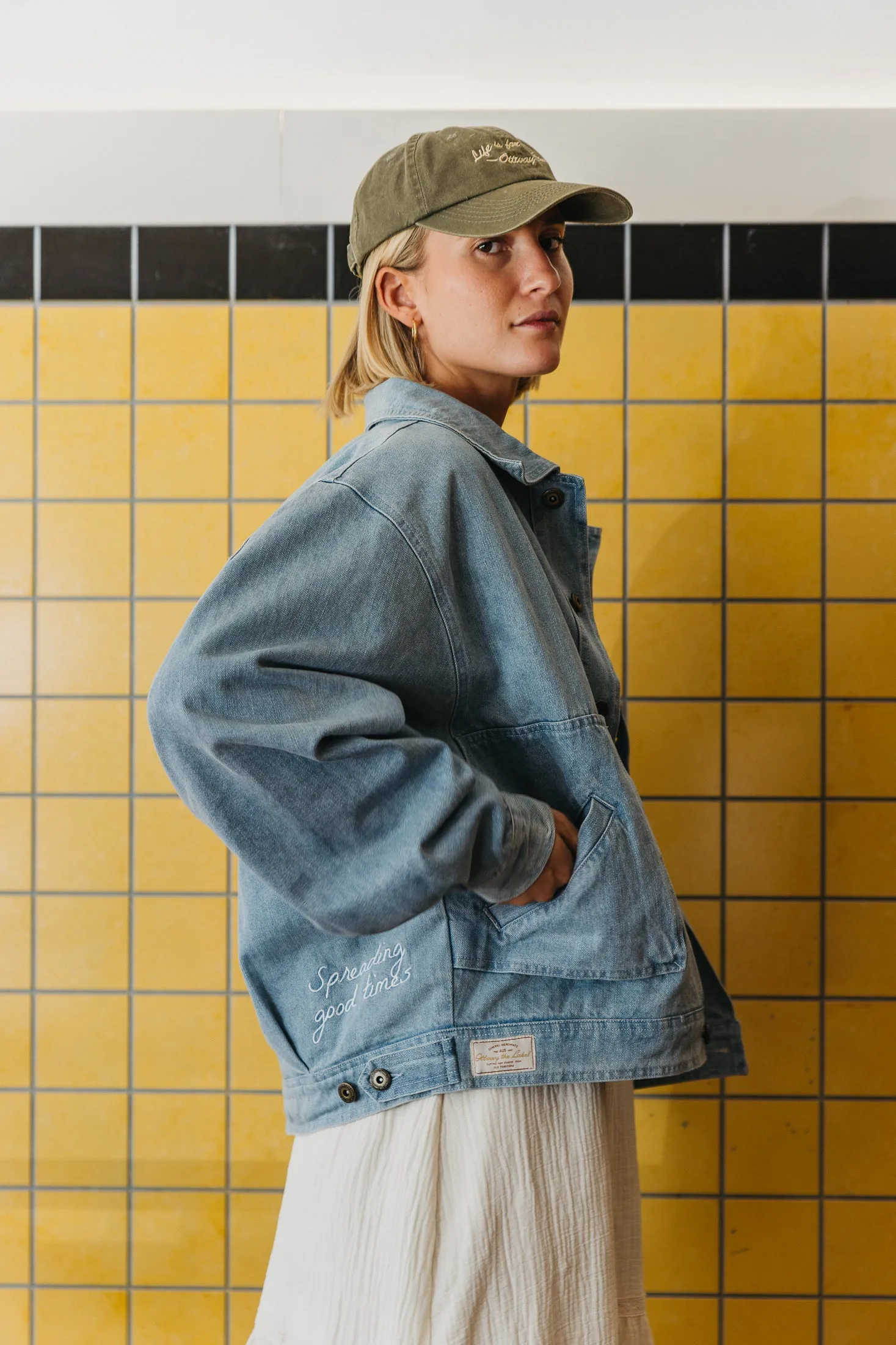 The 80's Ottway Denim Jacket - Women