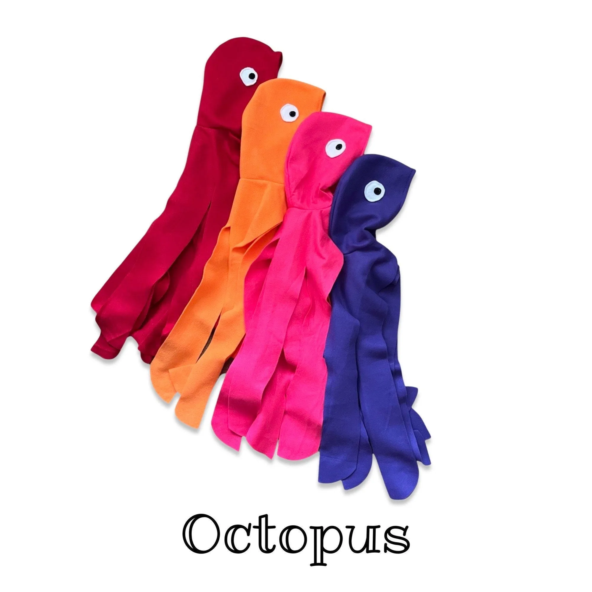 Toddler Octopus Cape, Halloween Costume - 6 Colors Available