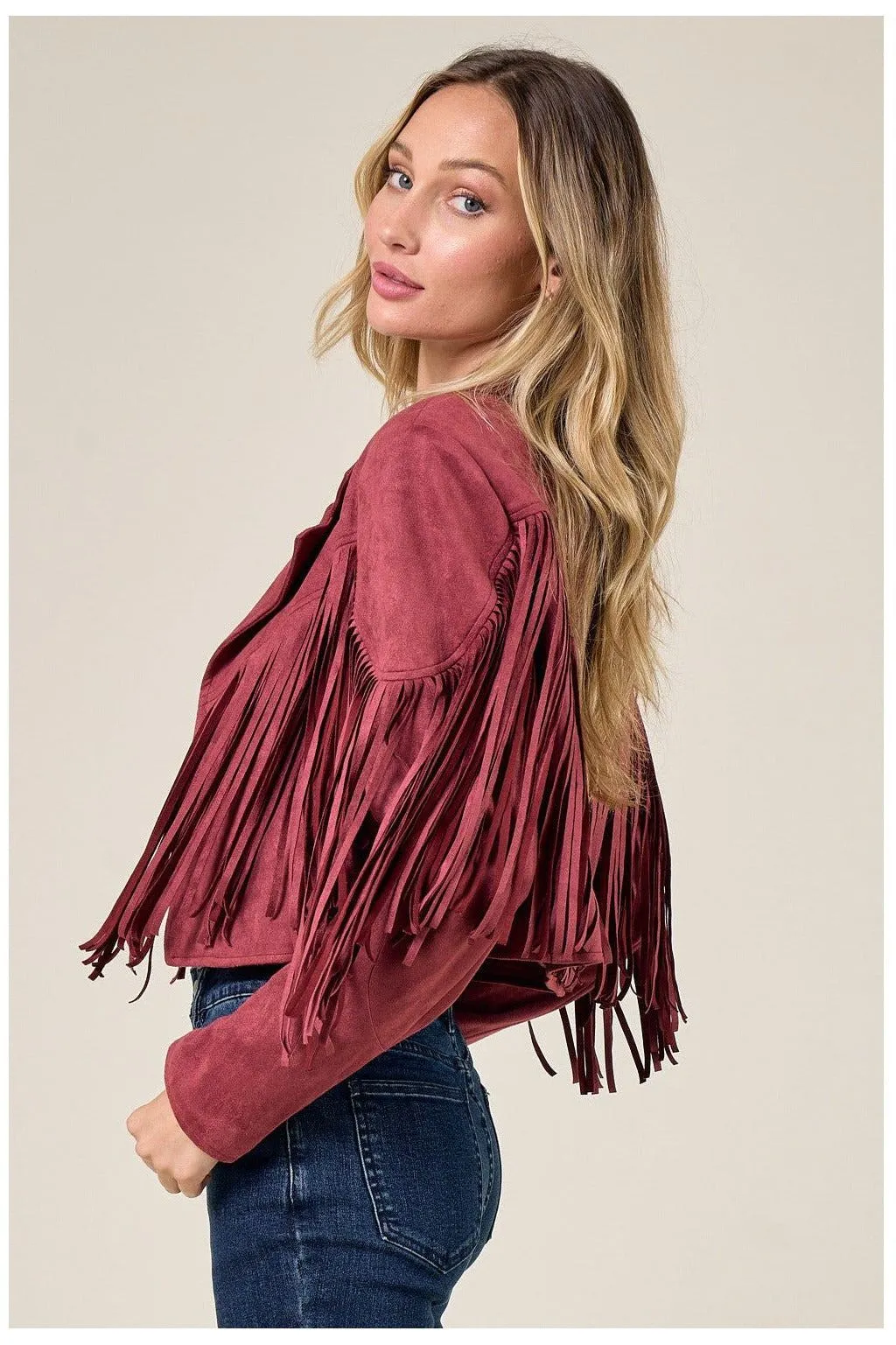 Trend Setter Fringe Jacket