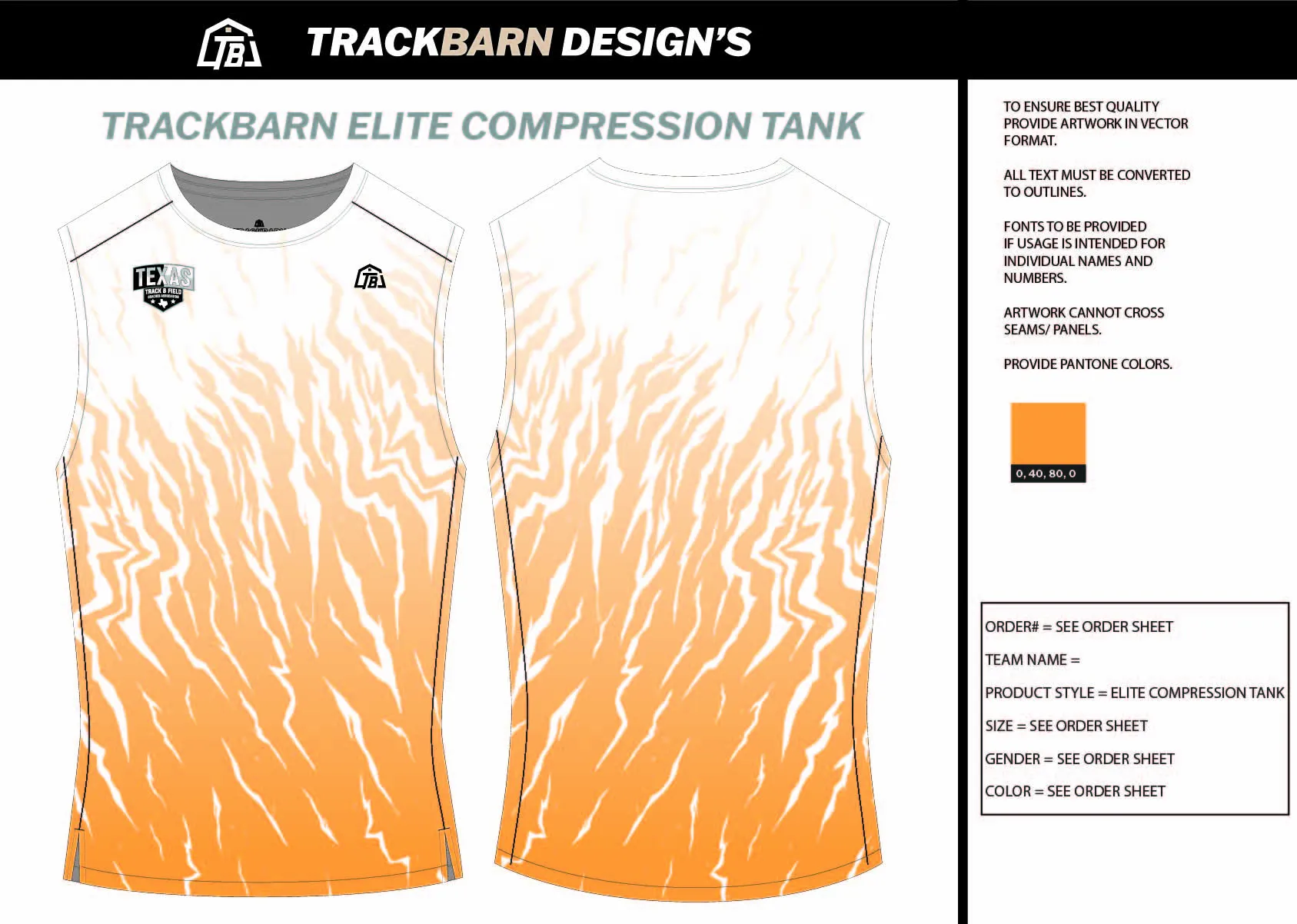 TTFCA-- Youth Compression Tank