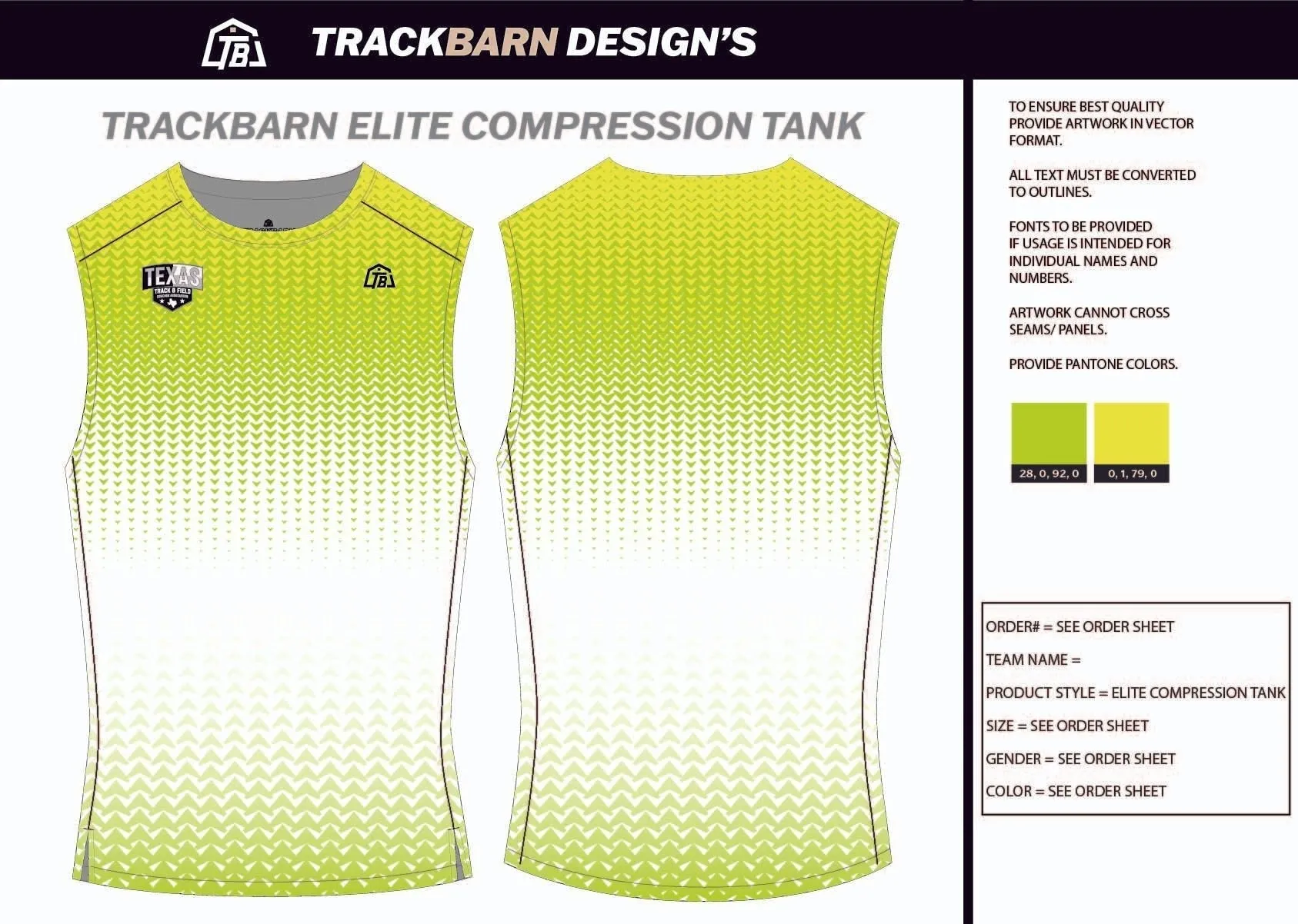 TTFCA-- Youth Compression Tank