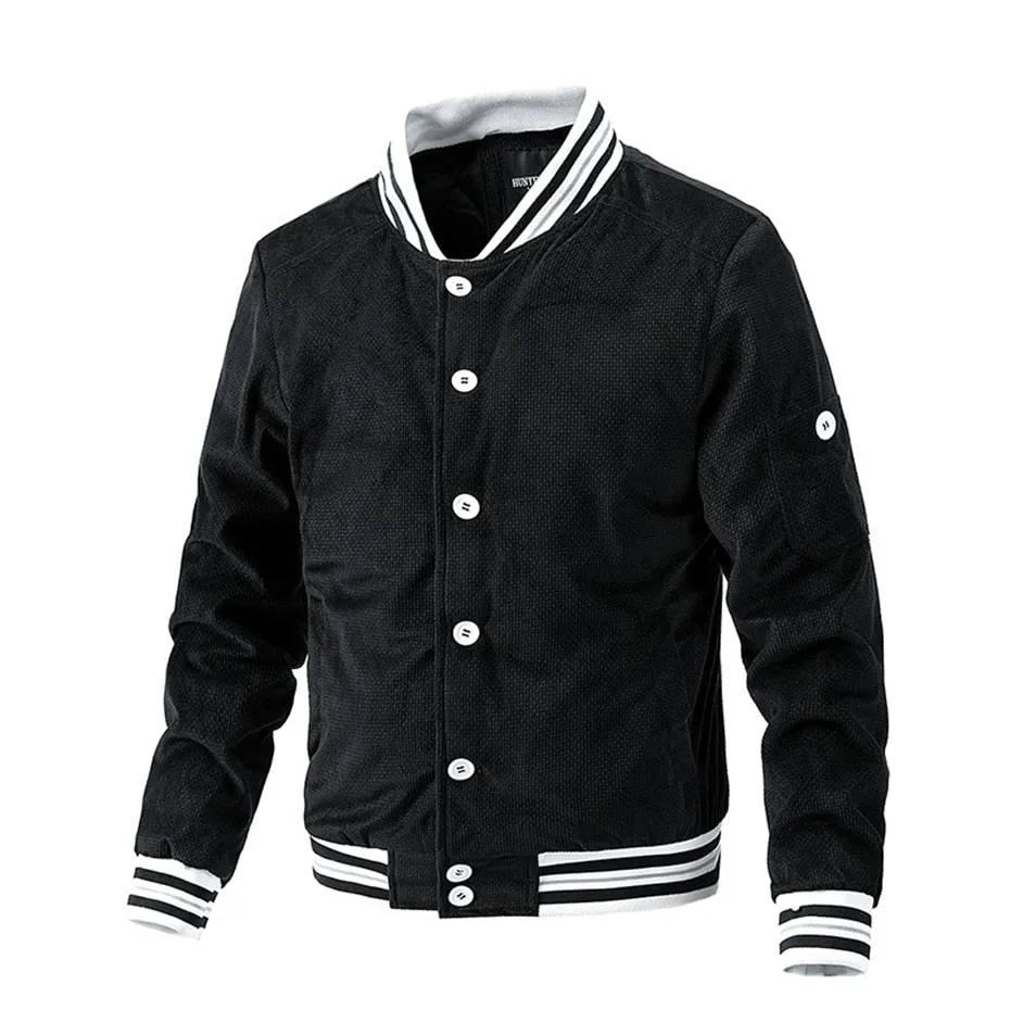 West Louis™ Corduroy Baseball Varsity Fashion Jacket