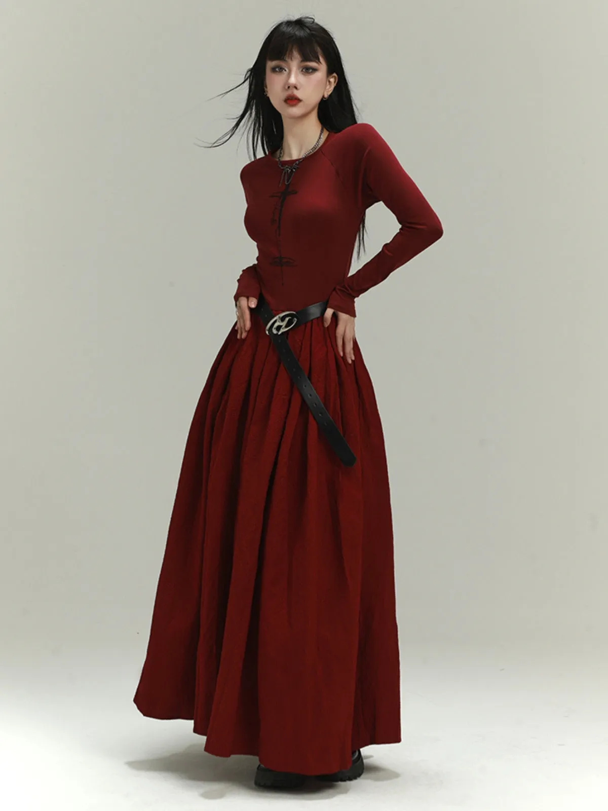 WLS Versatile Red Dress