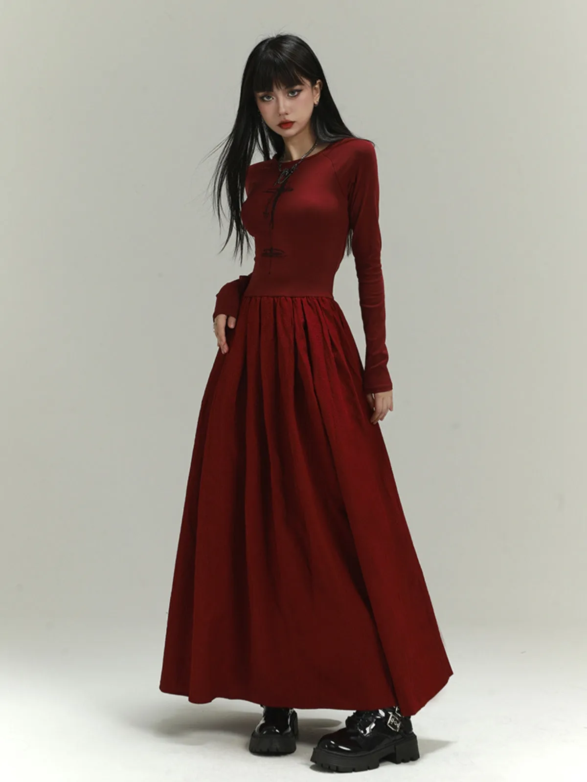 WLS Versatile Red Dress