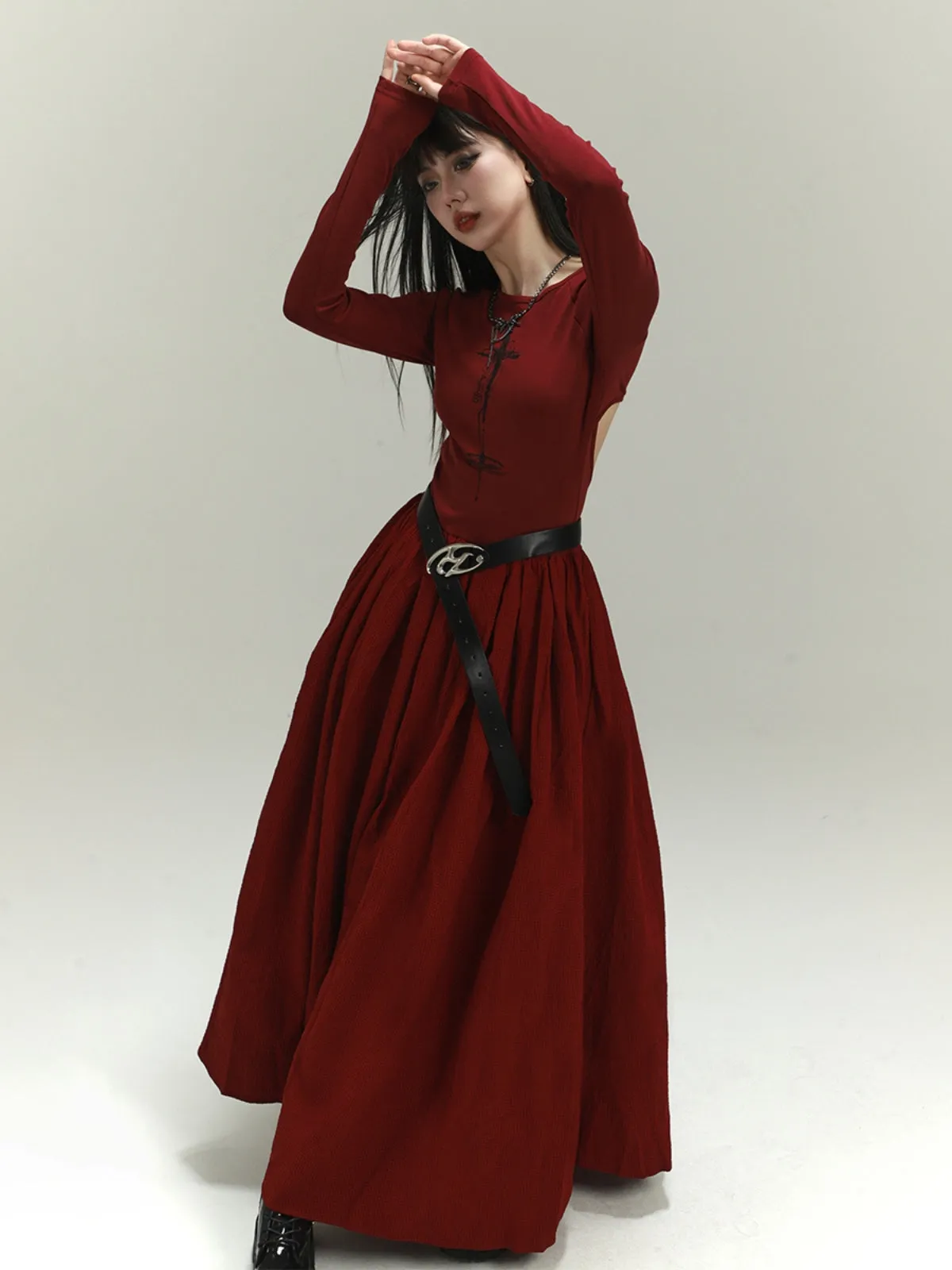 WLS Versatile Red Dress