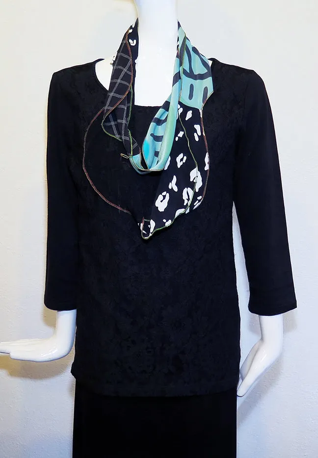 Xiao - Silk Infinity Scarf