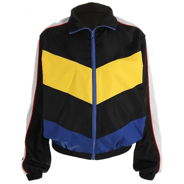 Zipper Windbreaker Jacket